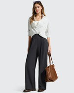 G4Free - ShiftReady High Waisted Dressy Casual Trousers -GF25J513AA-S-GF25J514AA-S-GF25J515AA-S-GF25J513AB-M-GF25J514AB-M