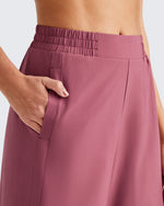 G4Free - ShiftReady Side Slit High-Rise Wide Leg Ankle Pants -GF25J403AA-S-GF25J428AA-S-GF25J429AA-S-GF25J403AB-M-GF25J428AB-M