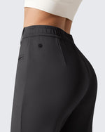 G4Free - ShiftReady Slit Pockets Elastic Waist Straight Leg Work Pants -GF25D541AF-XS-GF25D542AF-XS-GF25D543AF-XS-GF25D541AA-S-GF25D542AA-S