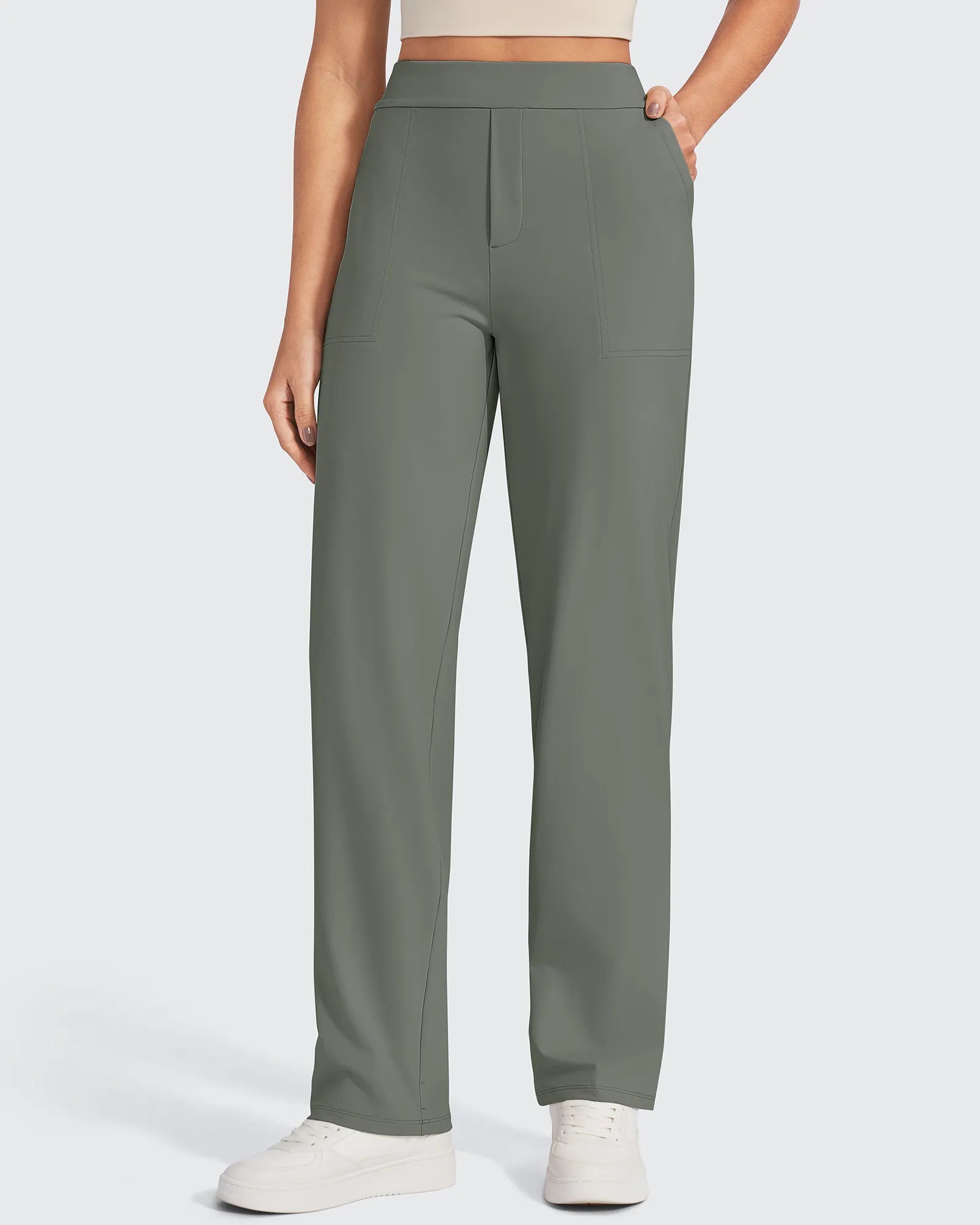G4Free - ShiftReady Straight Leg Yoga Work Pants -GF24D264GA-S