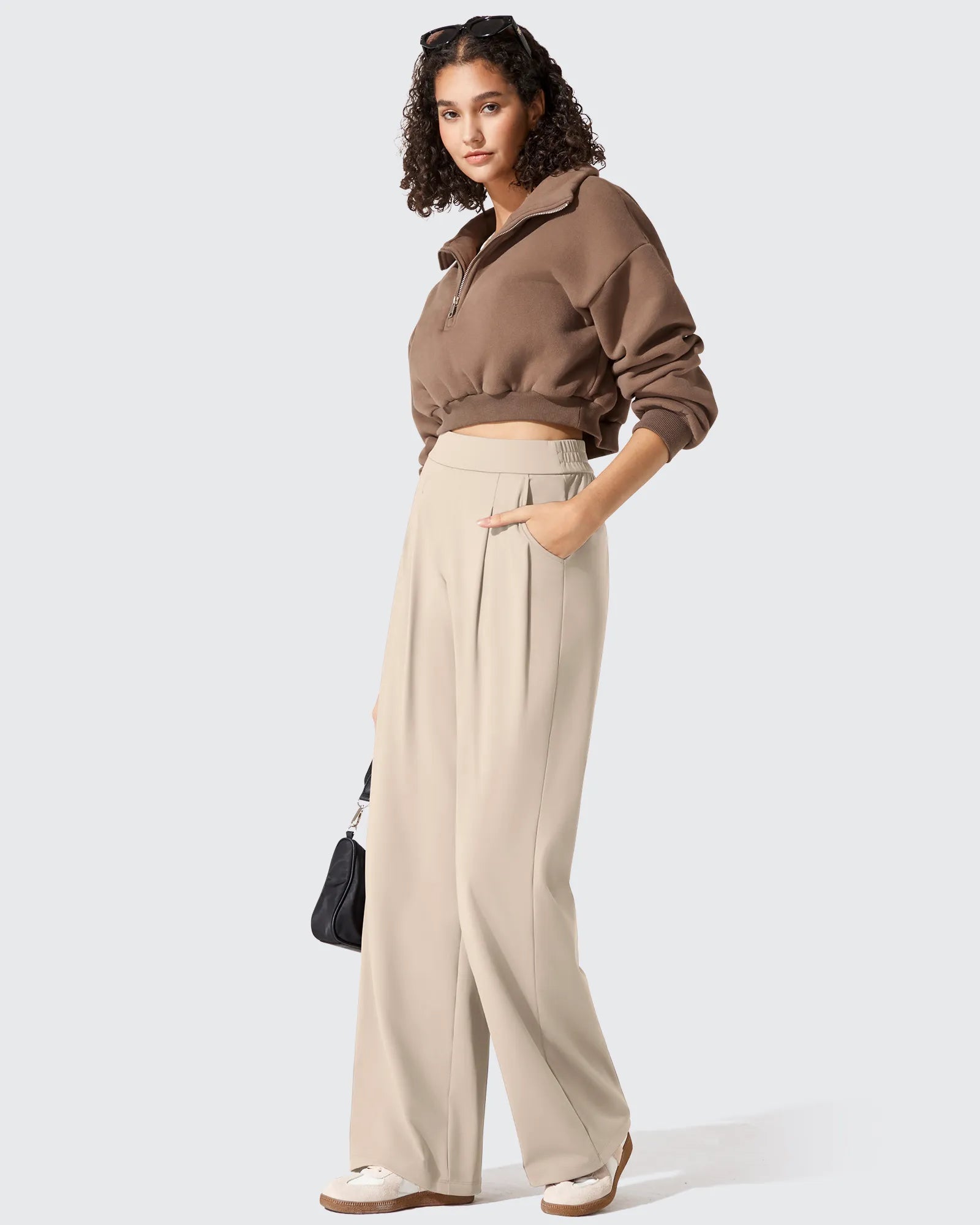 G4Free - ShiftReady Two Front Pleated Wide Leg Dress Pants -GF25J677AF-XS-GF25J678AF-XS-GF25J679AF-XS-GF25J677AA-S-GF25J678AA-S