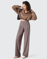 G4Free - ShiftReady Two Front Pleated Wide Leg Dress Pants -GF25J677AF-XS-GF25J678AF-XS-GF25J679AF-XS-GF25J677AA-S-GF25J678AA-S