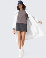 G4Free - Smoofit Crewneck Pullover Loose Sweatshirts -GF25F431AF-XS
