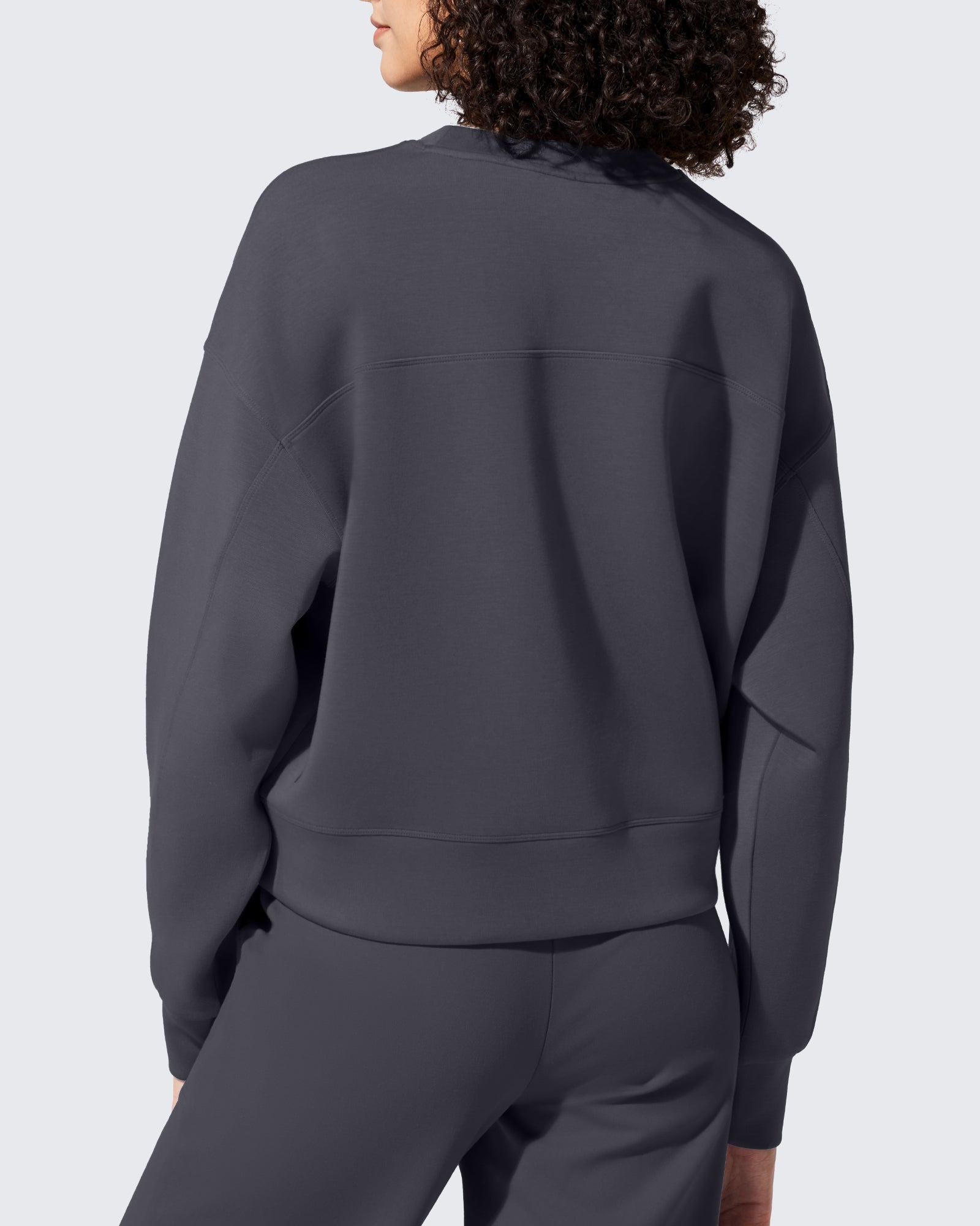 G4Free - Smoofit Crewneck Pullover Loose Sweatshirts -GF25F431AF-XS-GF25F431AA-S-GF25F431AB-M-GF25F431AC-L-GF25F431AD-XL