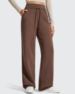 G4Free - Smoofit Elastic Drawstring Fleece Lined Wide Leg Sweatpants -GF25J723AA-S-GF25J724AA-S-GF25J725AA-S-GF25J723AB-M-GF25J724AB-M