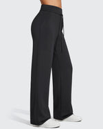 G4Free - Smoofit Elastic Drawstring Fleece Lined Wide Leg Sweatpants -GF25J723AA-S-GF25J724AA-S-GF25J725AA-S-GF25J723AB-M-GF25J724AB-M