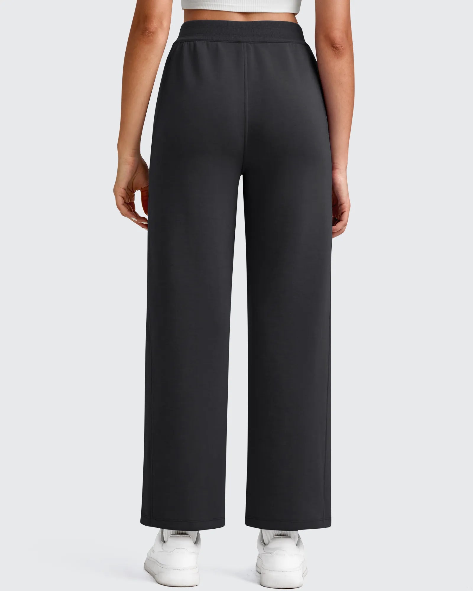 G4Free - Smoofit Elastic Waist Wide Leg Ankle Sweatpants -GF25J524AA-S-GF25J525AA-S-GF25J526AA-S-GF25J524AB-M-GF25J525AB-M