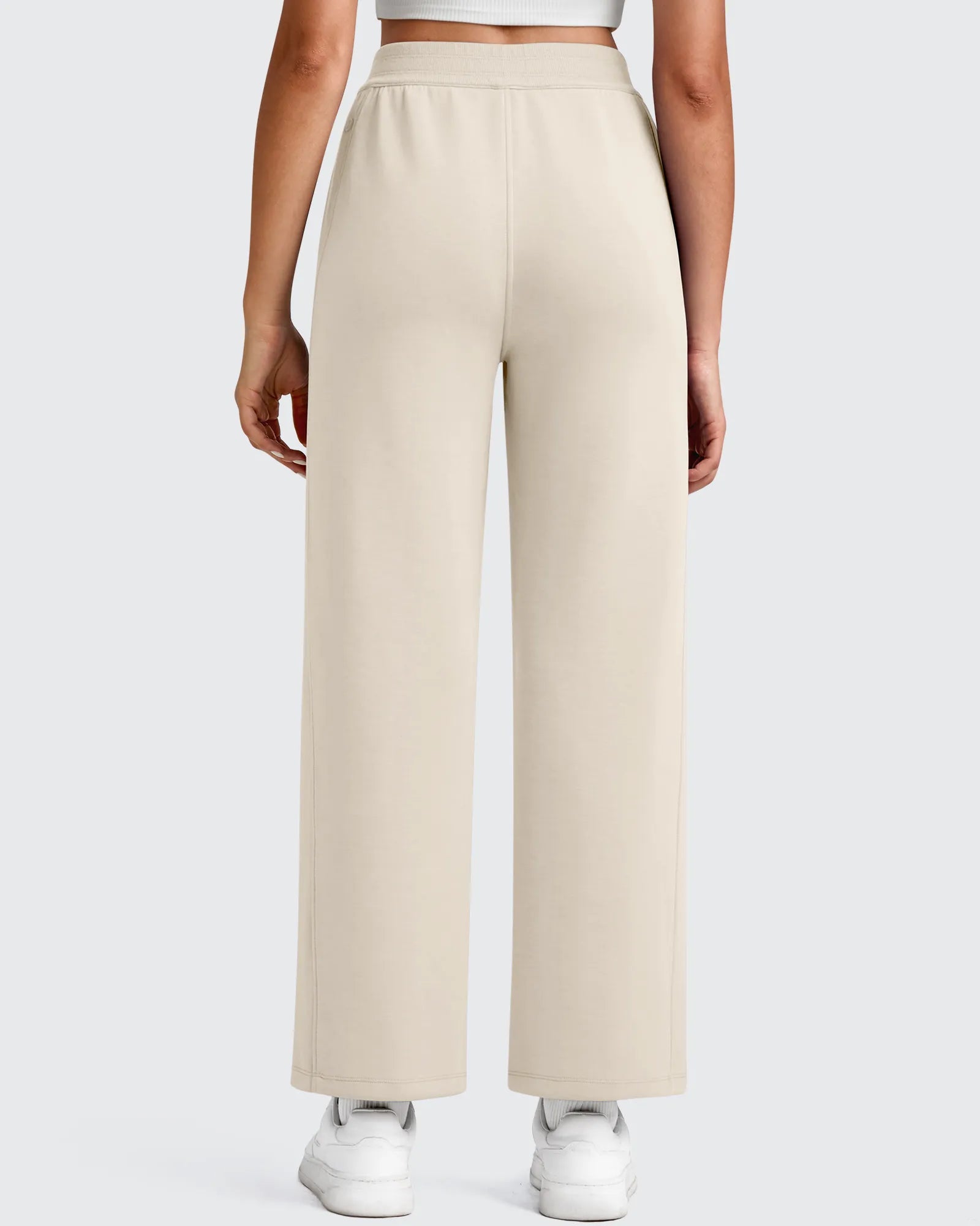 G4Free - Smoofit Elastic Waist Wide Leg Ankle Sweatpants -GF25J524AA-S-GF25J525AA-S-GF25J526AA-S-GF25J524AB-M-GF25J525AB-M