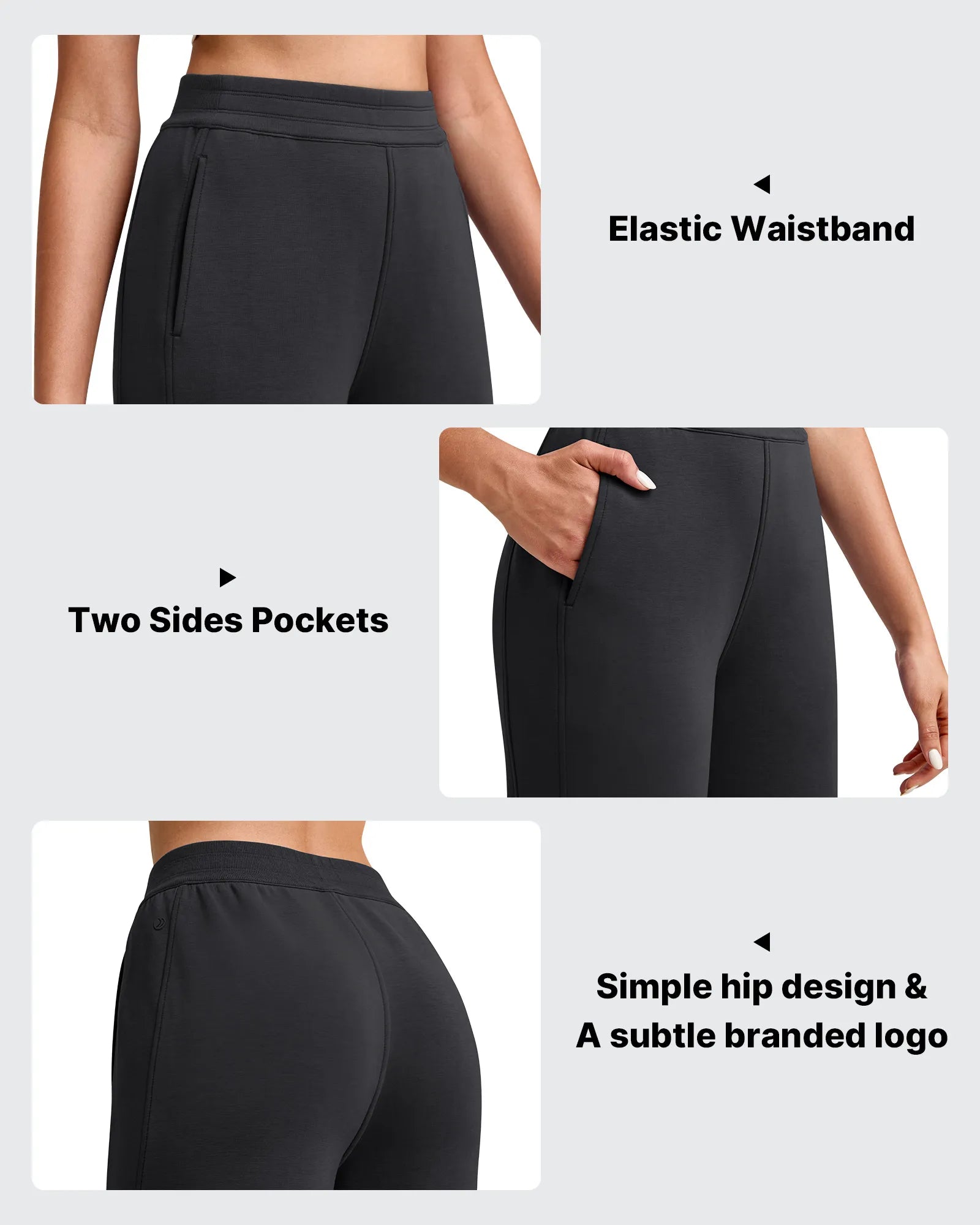 G4Free - Smoofit Elastic Waist Wide Leg Ankle Sweatpants -GF25J524AA-S-GF25J525AA-S-GF25J526AA-S-GF25J524AB-M-GF25J525AB-M