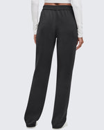 G4Free - Smoofit Elastic-Waist Wide Leg Sweatpants Petite -GF25J509AA-S