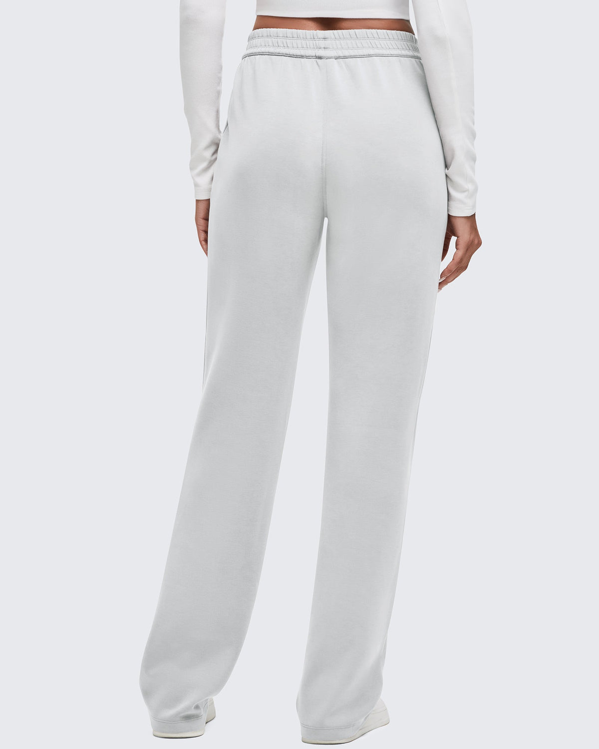 G4Free - Smoofit Elastic-Waist Wide Leg Sweatpants Petite -GF25J509AA-S