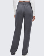 G4Free - Smoofit Elastic-Waist Wide Leg Sweatpants Petite -GF25J509AA-S