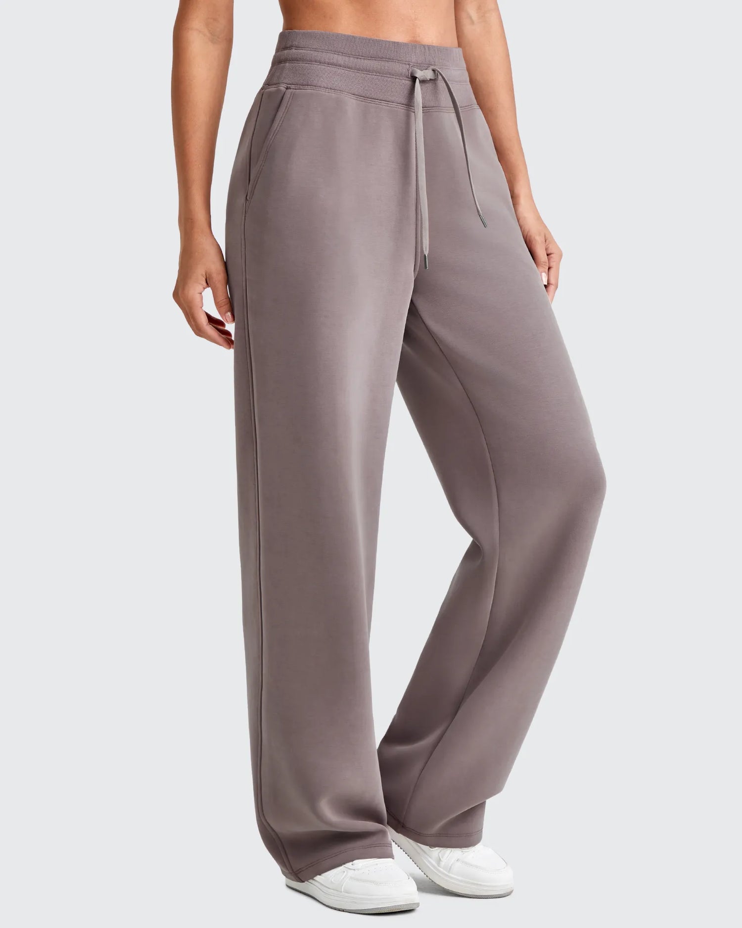 G4Free - Smoofit Elastic Waistband Drawstring Wide Leg Sweatpants -GF25J445AA-S-GF25J446AA-S-GF25J447AA-S-GF25J445AB-M-GF25J446AB-M