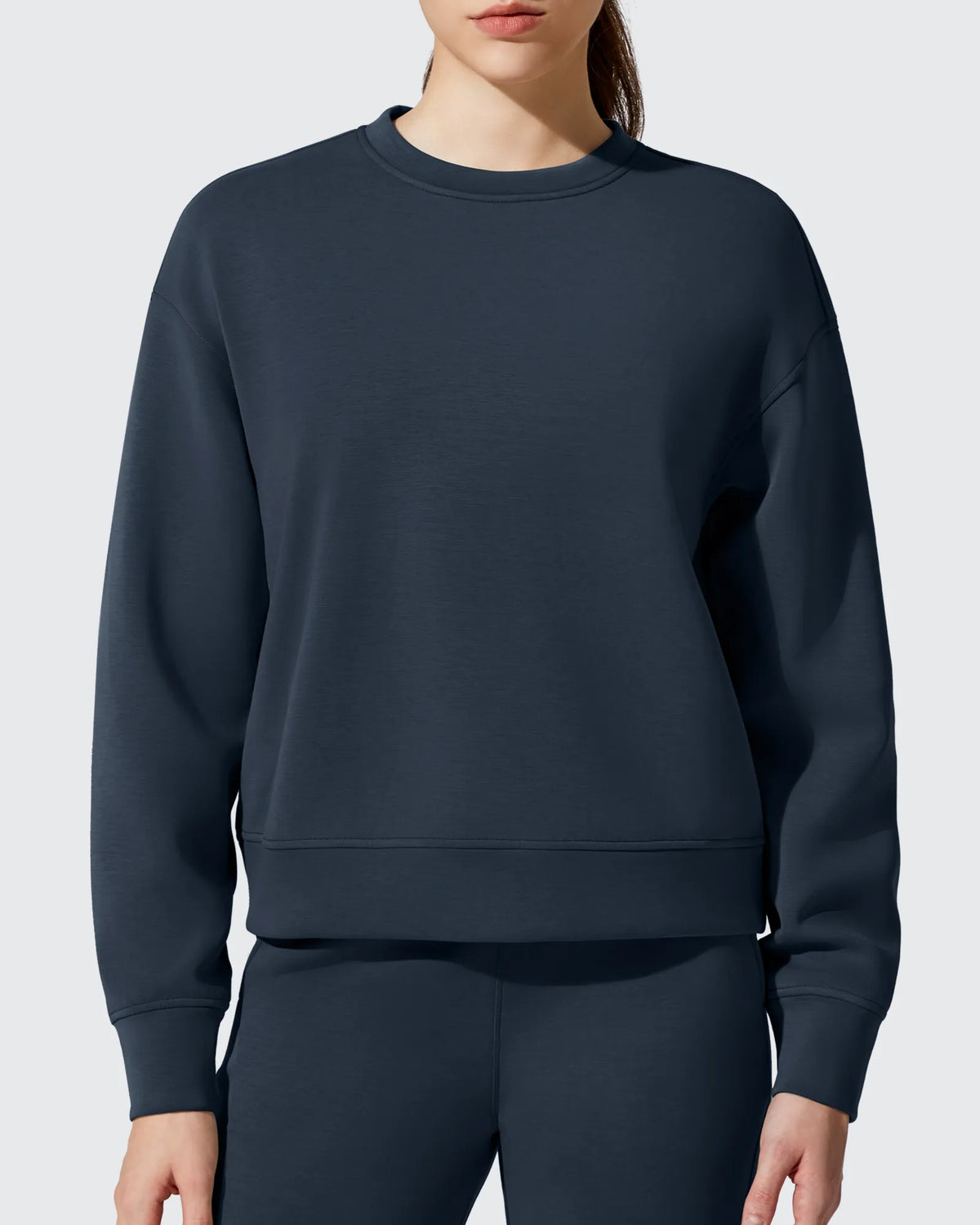 G4Free - Smoofit Fleece Crewneck Pullover Long Sleeve Hoodies -GF25F711AA-S-GF25F711AB-M-GF25F711AC-L-GF25F711AD-XL-GF25F711AE-XXL