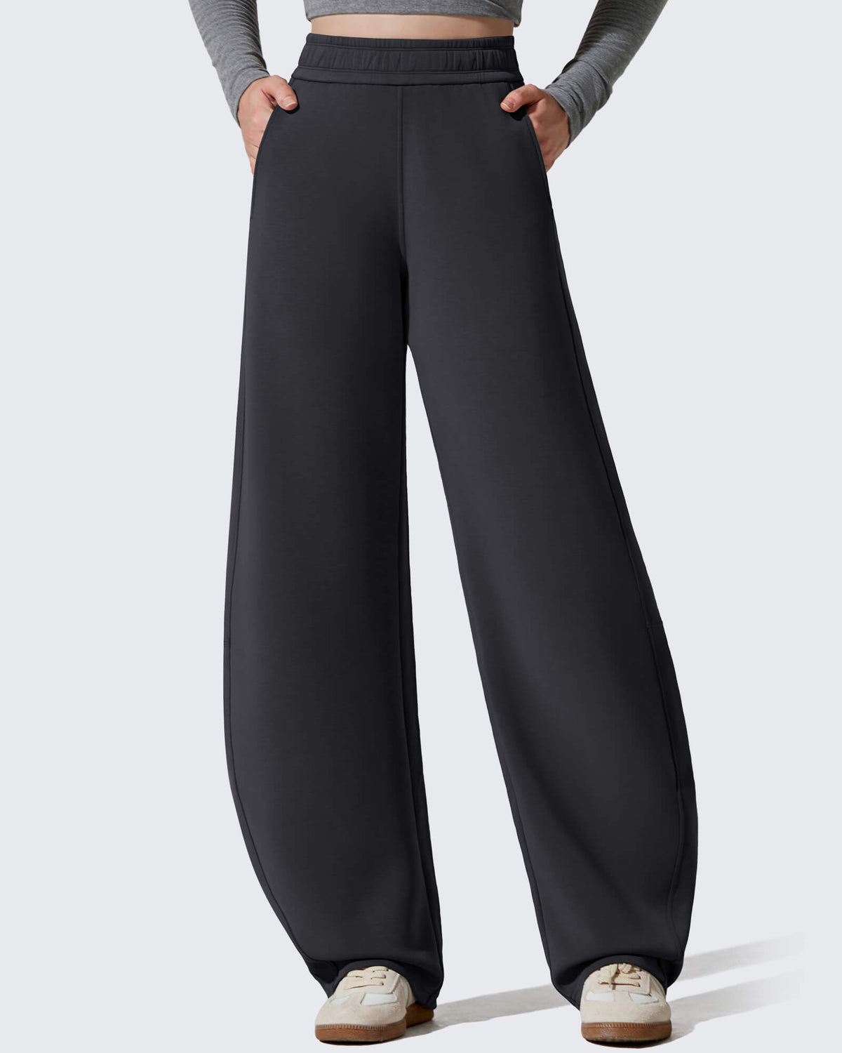 G4Free - Smoofit Fleece Lined Baggy Barrel Wide Leg Sweatpants -GF25J611AF-XS-GF25J612AF-XS-GF25J613AF-XS-GF25J611AA-S-GF25J612AA-S