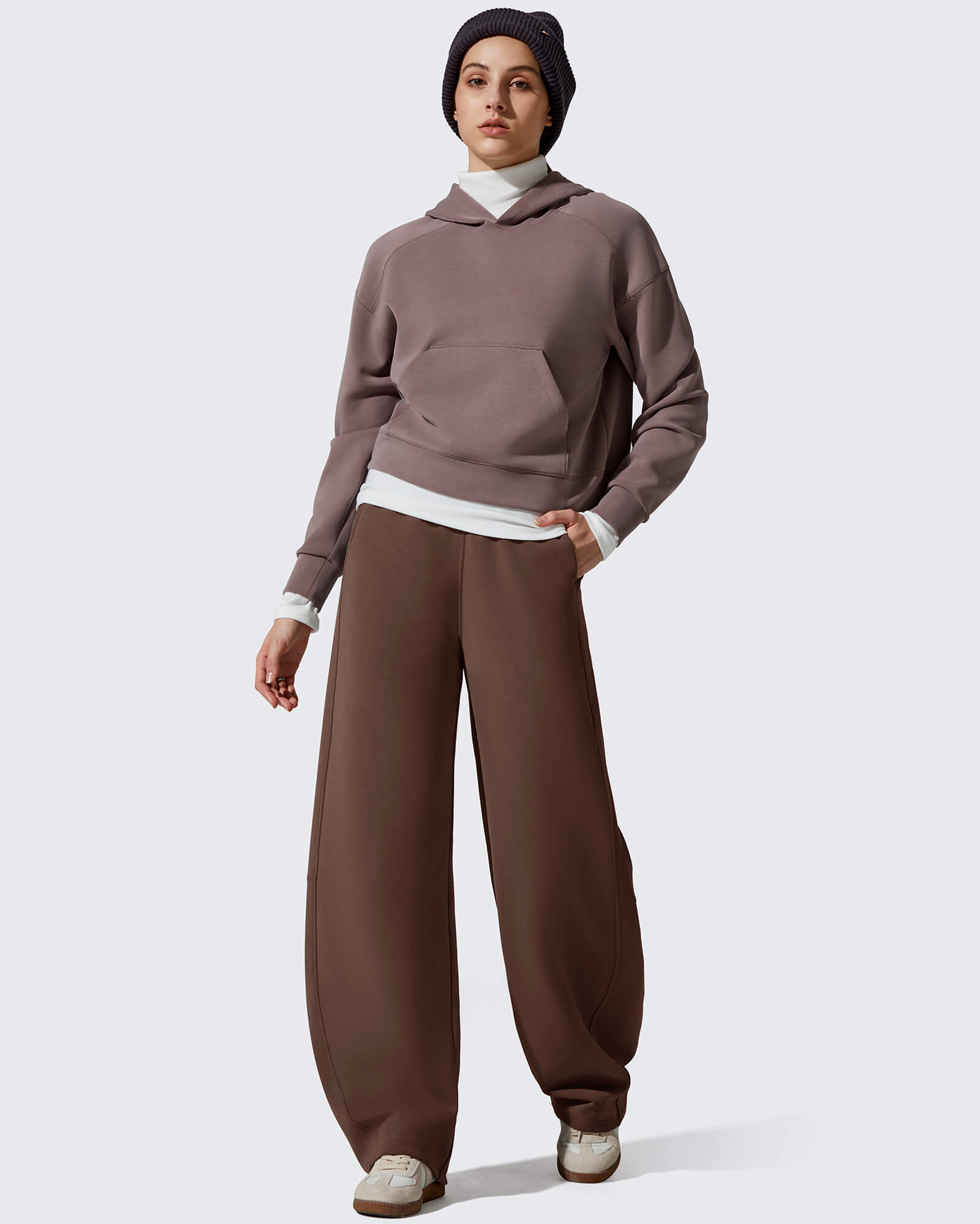 G4Free - Smoofit Fleece Lined Baggy Barrel Wide Leg Sweatpants -GF25J611AF-XS-GF25J612AF-XS-GF25J613AF-XS-GF25J611AA-S-GF25J612AA-S