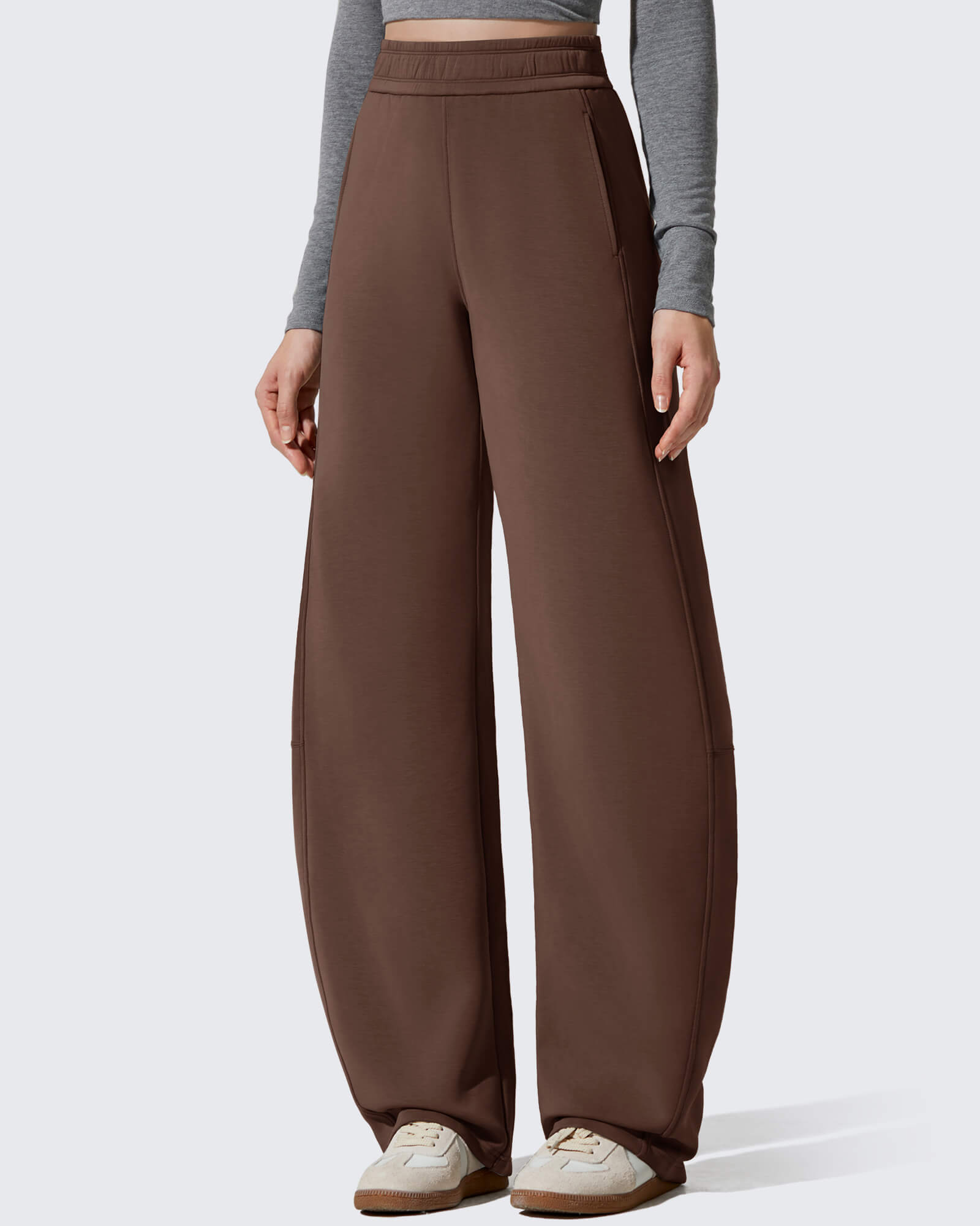 G4Free - Smoofit Fleece Lined Baggy Barrel Wide Leg Sweatpants -GF25J611AF-XS-GF25J612AF-XS-GF25J613AF-XS-GF25J611AA-S-GF25J612AA-S