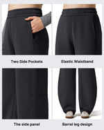 G4Free - Smoofit Fleece Lined Baggy Barrel Wide Leg Sweatpants -GF25J611AF-XS-GF25J612AF-XS-GF25J613AF-XS-GF25J611AA-S-GF25J612AA-S