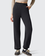 G4Free - Smoofit Fleece Lined High Waist Joggers Sweatpants -GF25D719AA-S-GF25D720AA-S-GF25D721AA-S-GF25D719AB-M-GF25D720AB-M