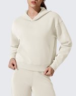 G4Free - Smoofit Fleece Long Sleeve Pullover Hoodies -GF25F722AF-XS-GF25F722AA-S-GF25F722AB-M-GF25F722AC-L-GF25F722AD-XL