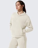 G4Free - Smoofit Fleece Long Sleeve Pullover Hoodies -GF25F722FF-XS