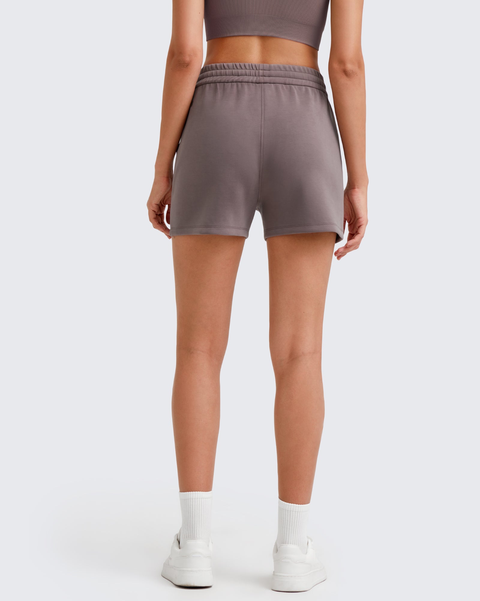 G4Free - Smoofit Front Pleats Elasticity Sweat Shorts -GF25E319AA-S