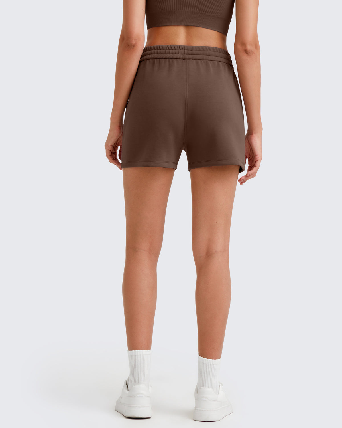 G4Free - Smoofit Front Pleats Elasticity Sweat Shorts -GF25E319CA-S