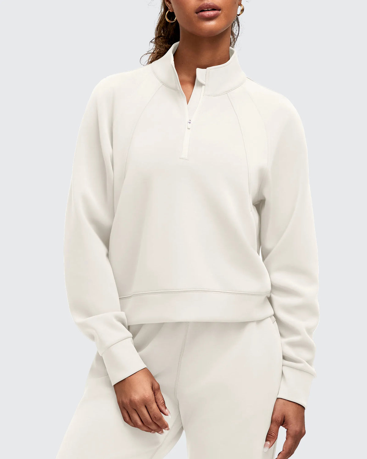 G4Free - Smoofit Half-Zip Pullover Mock Neck Pockets Sweatshirts -GF25F564BA-S-GF25F564BB-M-GF25F564BC-L-GF25F564BD-XL-GF25F564BE-XXL