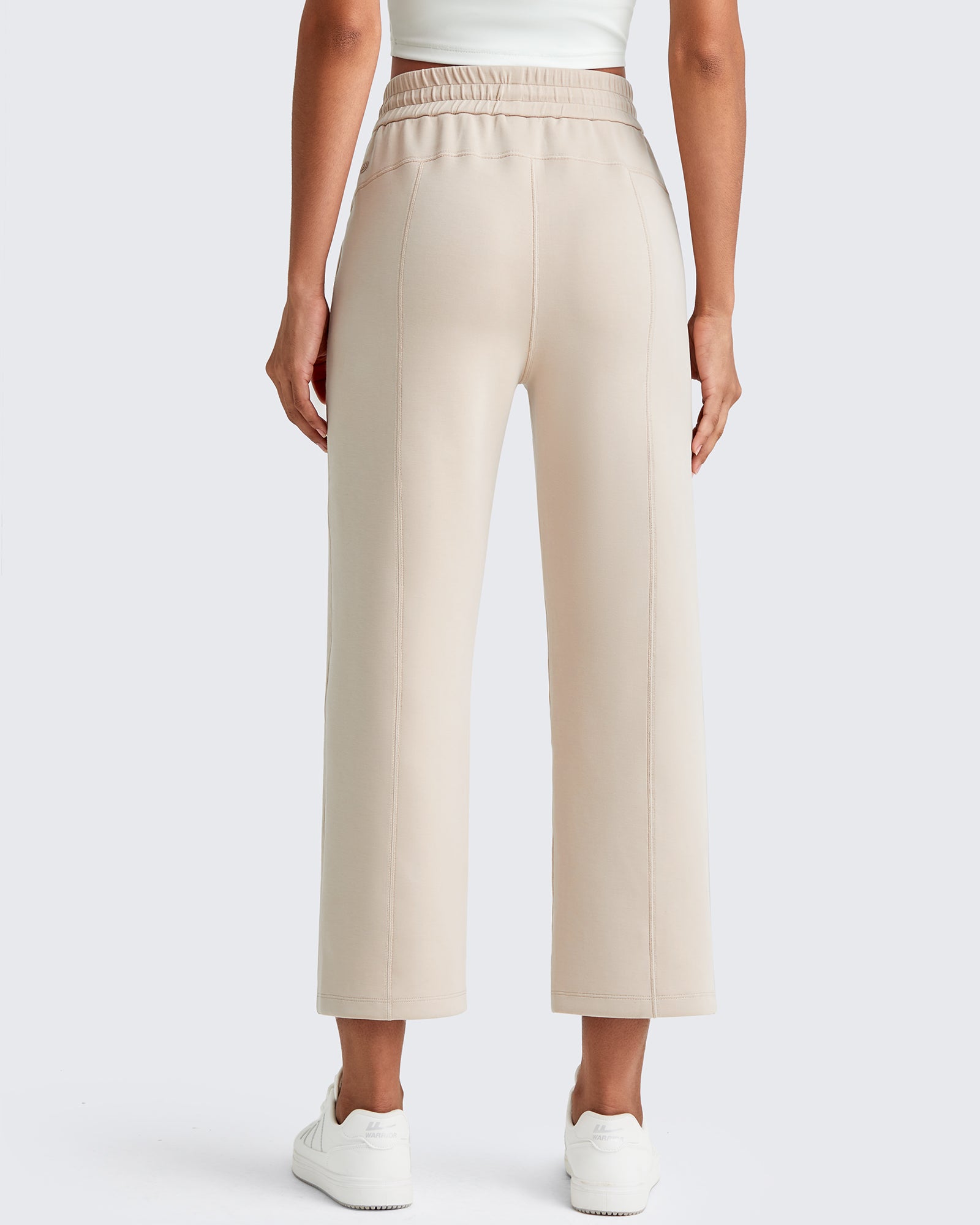 G4Free - Smoofit High Waist Wide Leg Capris Pants -GF25J293AA-S-GF25J293AB-M-GF25J293AC-L-GF25J293AD-XL-GF25J293AE-XXL