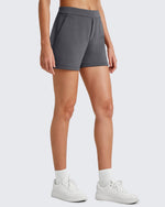 G4Free - Smoofit High Waisted Sweat Shorts 4'' -GF25E418AA-S