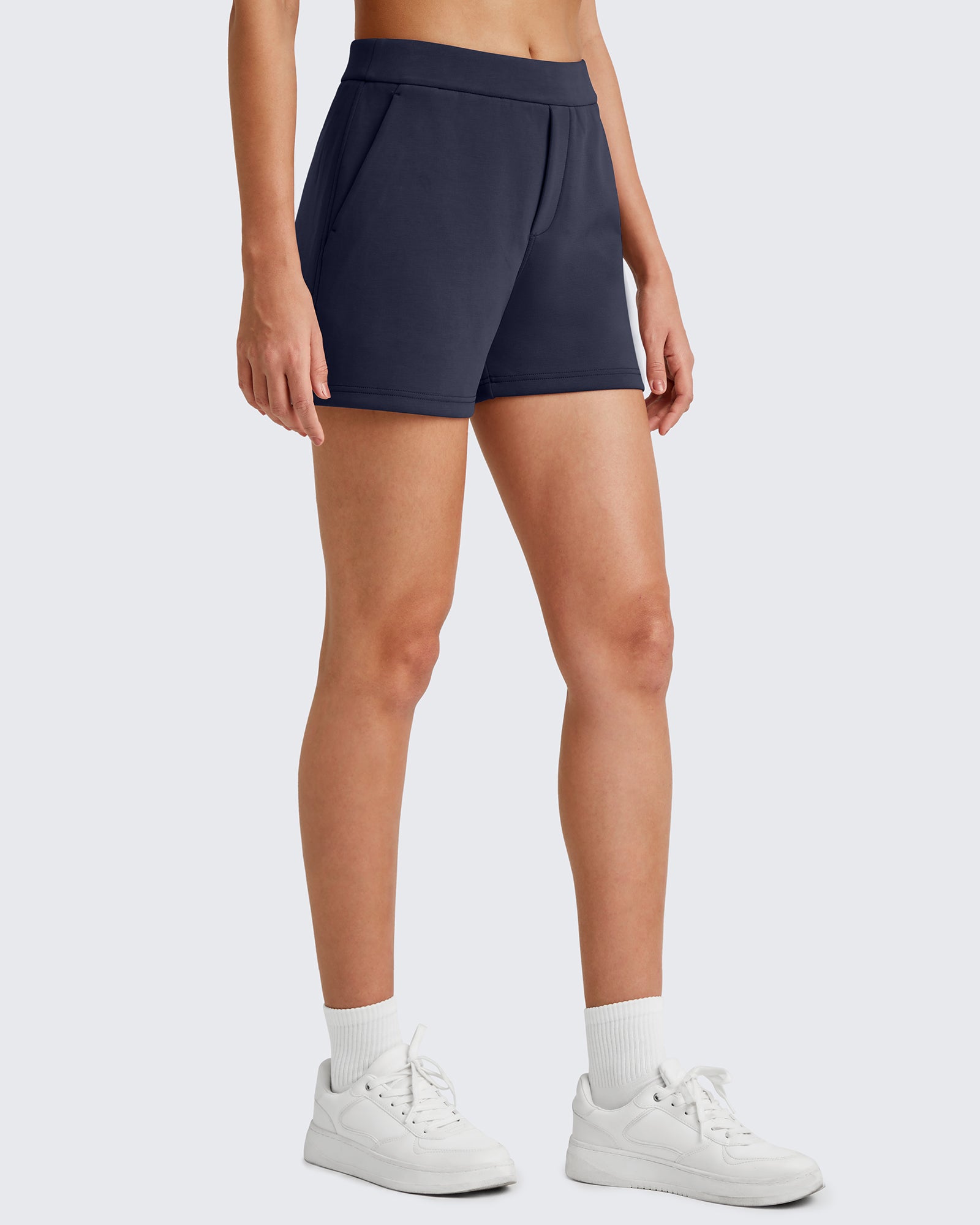 G4Free - Smoofit High Waisted Sweat Shorts 4'' -GF25E418AA-S