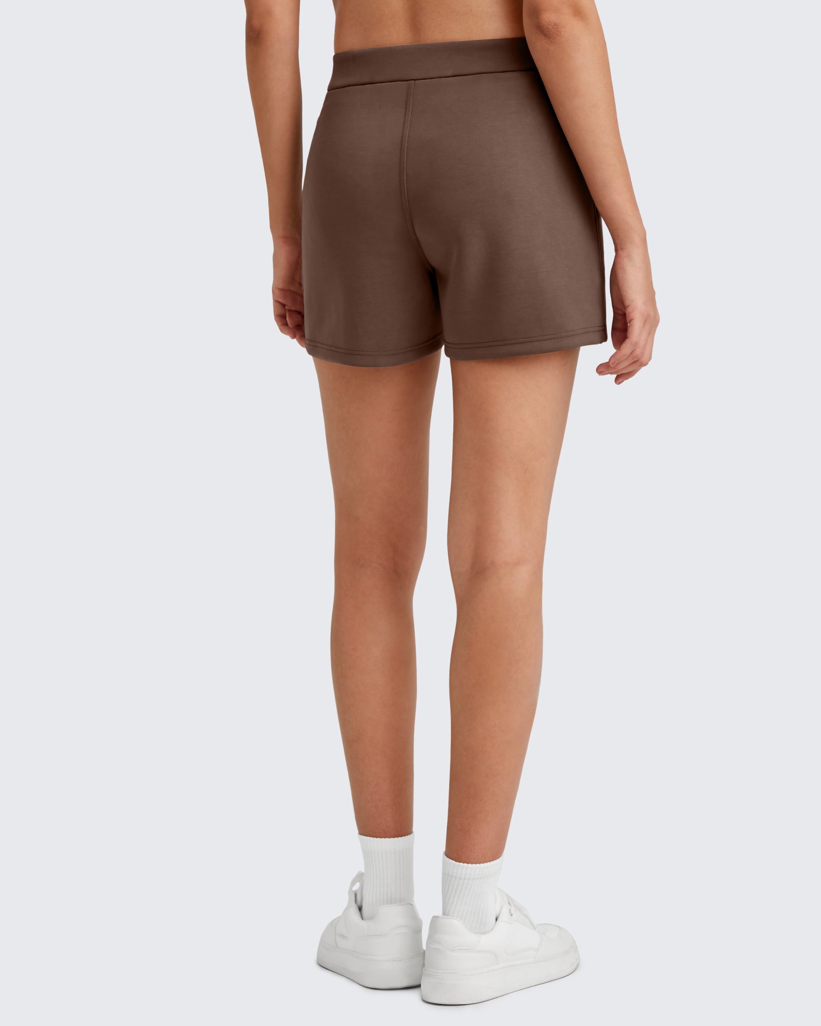 G4Free - Smoofit High Waisted Sweat Shorts 4'' -GF25E418AA-S-GF25E418AB-M-GF25E418AC-L-GF25E418AD-XL-GF25E418AE-XXL