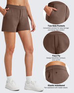 G4Free - Smoofit High Waisted Sweat Shorts 4'' -GF25E418AA-S-GF25E418AB-M-GF25E418AC-L-GF25E418AD-XL-GF25E418AE-XXL