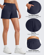 G4Free - Smoofit High Waisted Sweat Shorts 4'' -GF25E418AA-S-GF25E418AB-M-GF25E418AC-L-GF25E418AD-XL-GF25E418AE-XXL