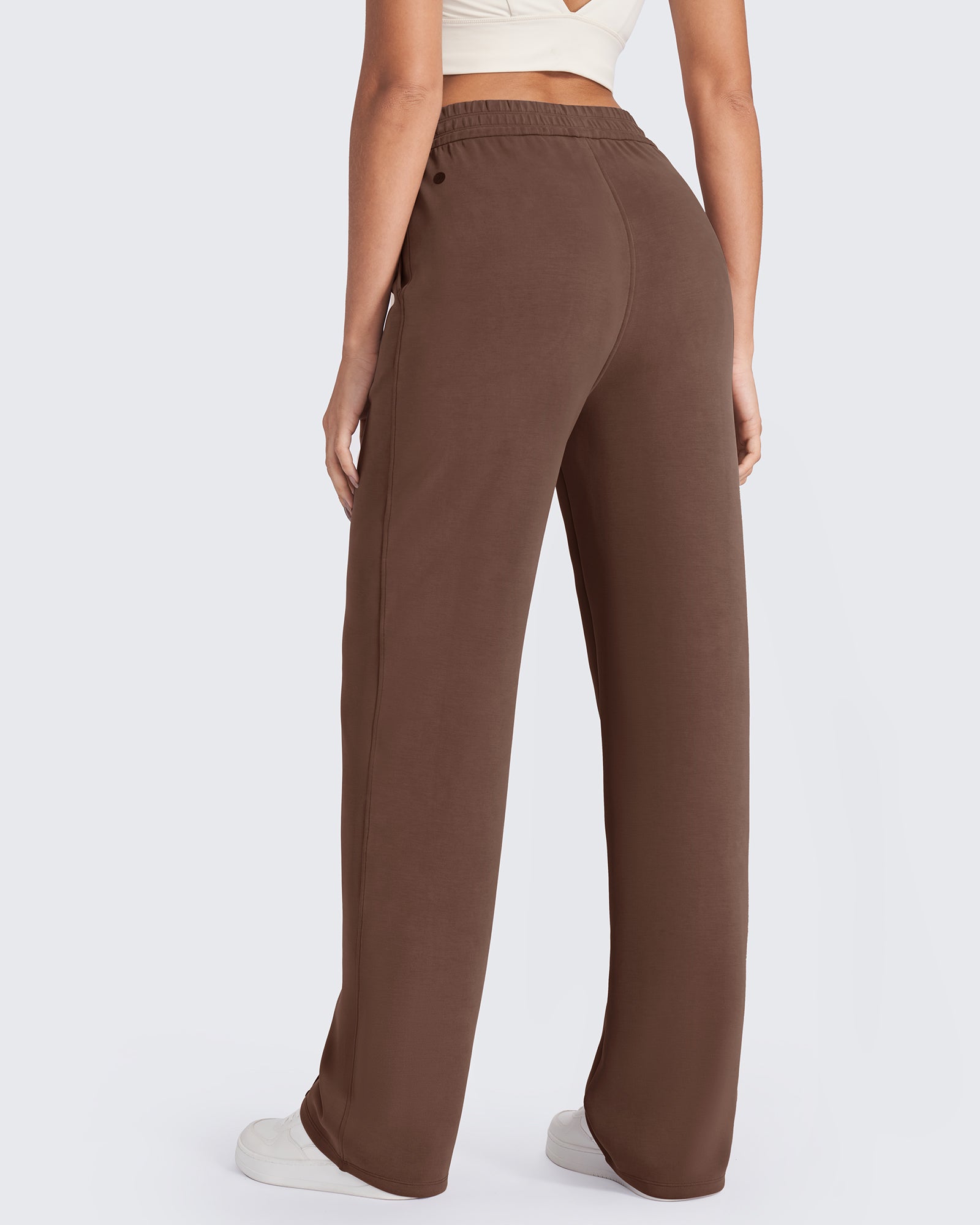 G4Free - Smoofit Loose High-Rise Elastic Dressy Pants Petite -GF24J286AF-XS
