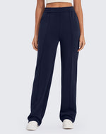 G4Free - Smoofit Loose High-Rise Elastic Dressy Pants Petite -GF24J286AF-XS