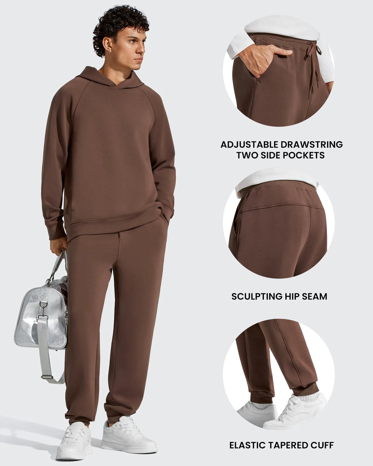 G4Free - Smoofit Men's Fleece Lined Drawstring Thermal Joggers -GF25DM672CA-S-GF25DM673CA-S-GF25DM672CB-M-GF25DM673CB-M-GF25DM672CC-L