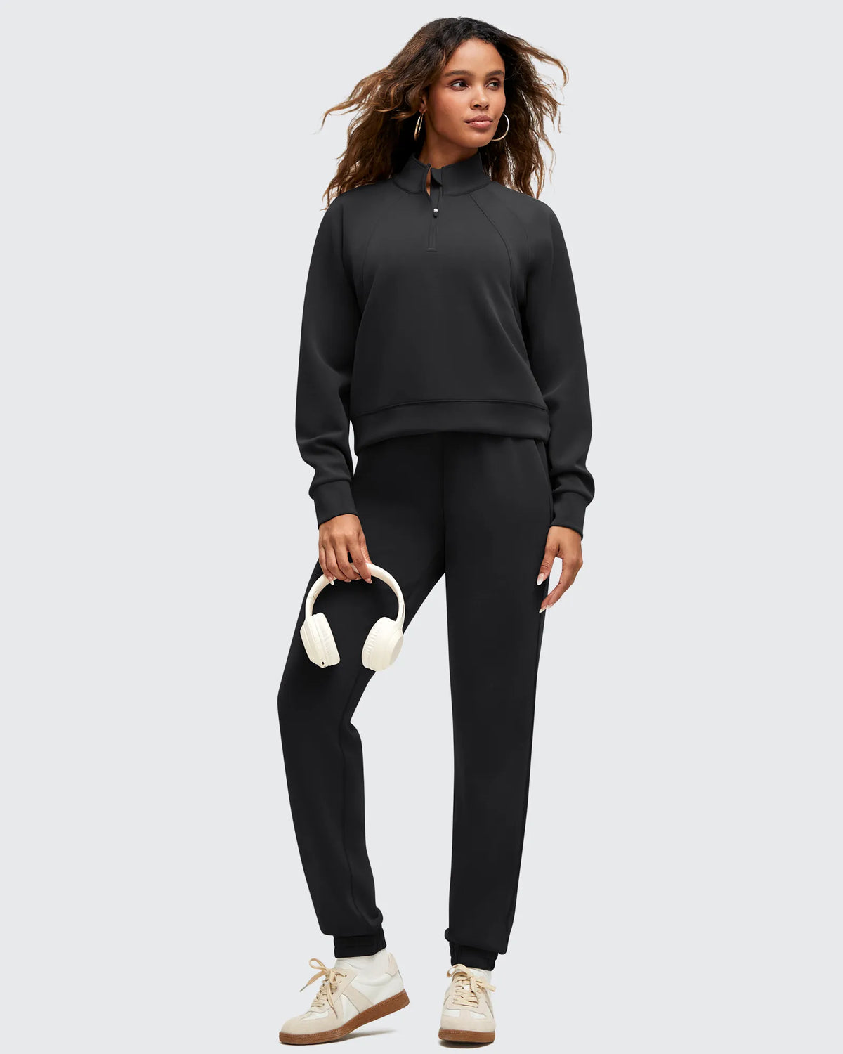 G4Free - Smoofit Modal Cinch Bottom Inner Drawstring Joggers -GF25D561AA-S-GF25D562AA-S-GF25D563AA-S-GF25D561AB-M-GF25D562AB-M