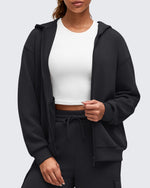 G4Free - Smoofit Modal Soft Full Zip Hoodies Jackets -GF25M527AA-S-GF25M527AB-M-GF25M527AC-L-GF25M527AD-XL-GF25M527AE-XXL