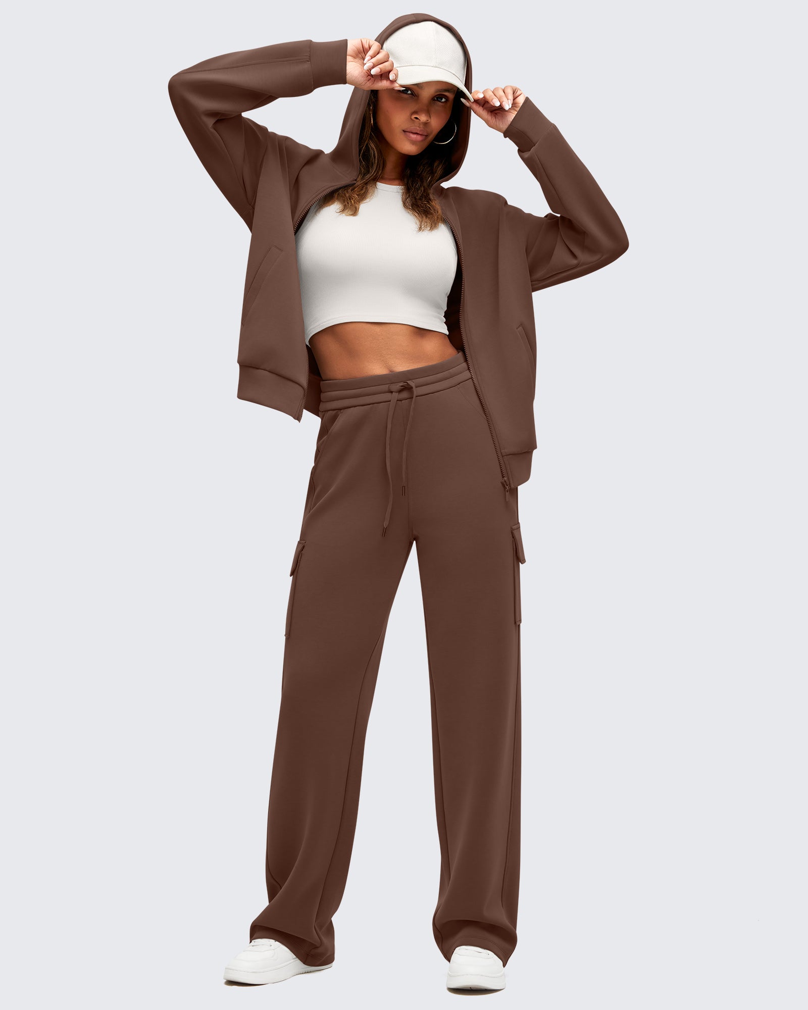 G4Free - Smoofit Modal Soft Full Zip Hoodies Jackets -GF25M527AA-S-GF25M527AB-M-GF25M527AC-L-GF25M527AD-XL-GF25M527AE-XXL