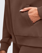 G4Free - Smoofit Modal Soft Full Zip Hoodies Jackets -GF25M527AA-S-GF25M527AB-M-GF25M527AC-L-GF25M527AD-XL-GF25M527AE-XXL