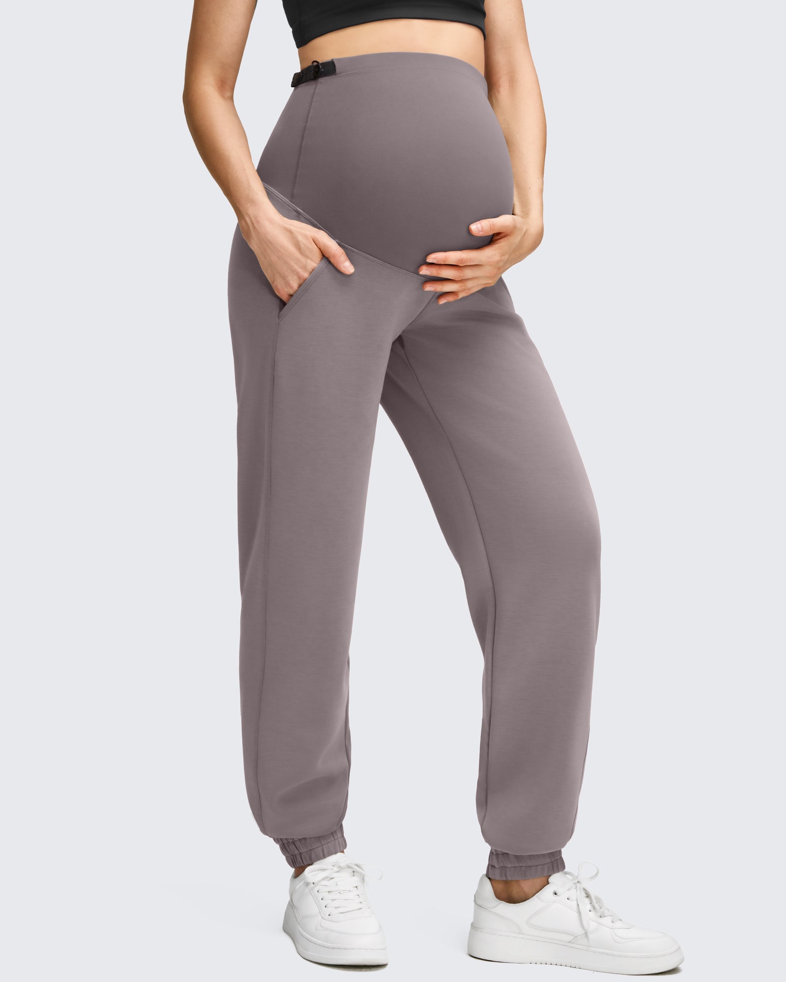 G4Free - Smoofit Pockets Over The Belly Jogger Sweatpants -GF25DY625AF-XS
