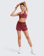 G4Free - Smoofit Side Slit Drawstring Sweat Shorts -GF25E341AA-S-GF25E341AB-M-GF25E341AC-L-GF25E341AD-XL-GF25E341AE-XXL