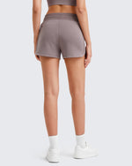 G4Free - Smoofit Side Slit Drawstring Sweat Shorts -GF25E341AA-S-GF25E341AB-M-GF25E341AC-L-GF25E341AD-XL-GF25E341AE-XXL