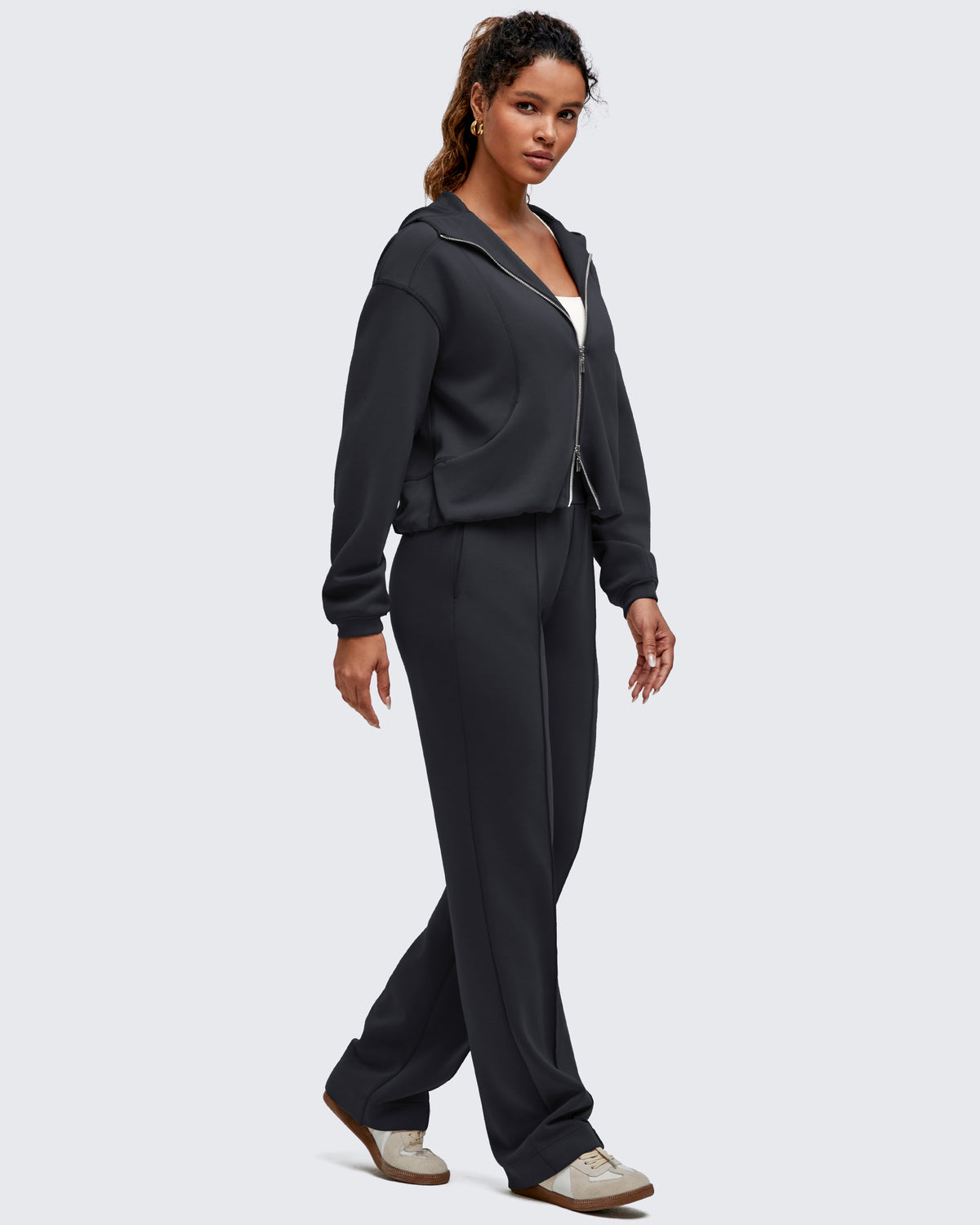 G4Free - Smoofit Straight Leg Elastic High Waist Dress Pants -GF25D584AA-S-GF25D585AA-S-GF25D586AA-S-GF25D584AB-M-GF25D585AB-M