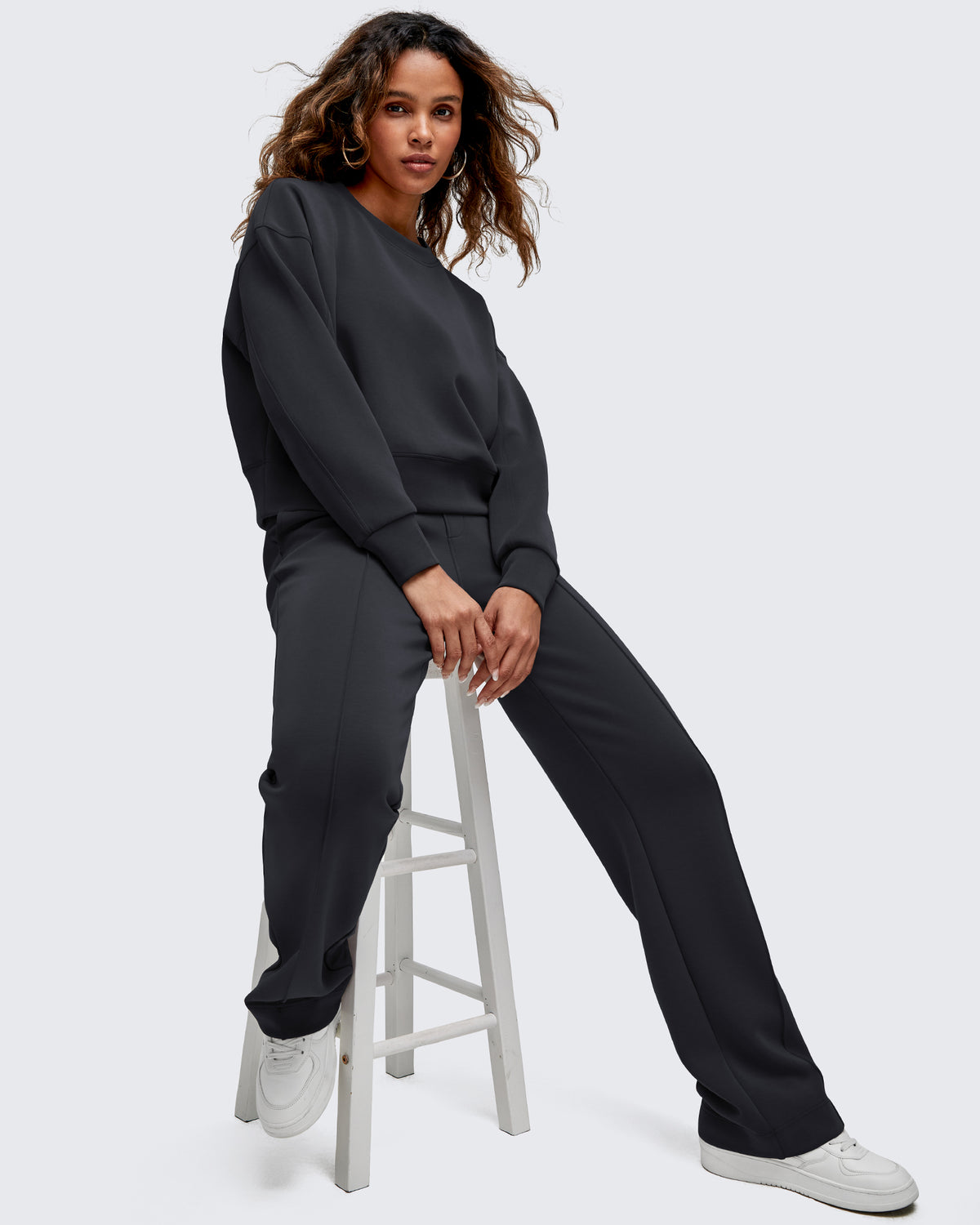 G4Free - Smoofit Straight Leg Elastic High Waist Dress Pants -GF25D584AA-S-GF25D585AA-S-GF25D586AA-S-GF25D584AB-M-GF25D585AB-M