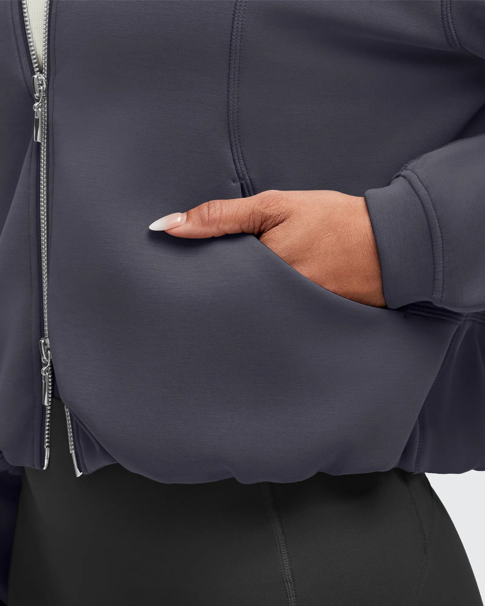 G4Free - Smoofit Two-Way Full Zip Modal Hoodie Jackets -GF25M536AA-S-GF25M536AB-M-GF25M536AC-L-GF25M536AD-XL-GF25M536AE-XXL