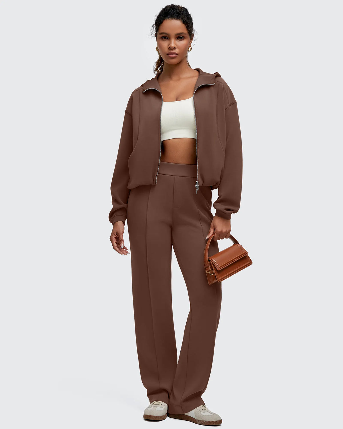 G4Free - Smoofit Two-Way Full Zip Modal Hoodie Jackets -GF25M536AA-S-GF25M536AB-M-GF25M536AC-L-GF25M536AD-XL-GF25M536AE-XXL