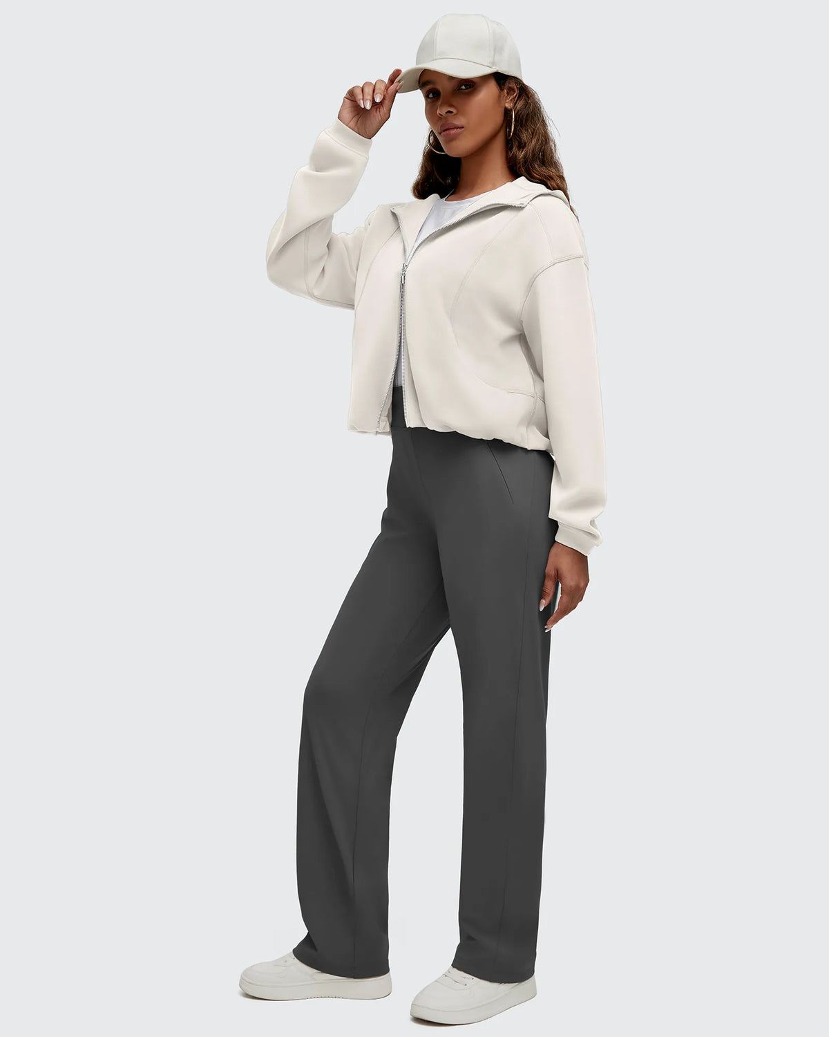 G4Free - Smoofit Two-Way Full Zip Modal Hoodie Jackets -GF25M536AA-S-GF25M536AB-M-GF25M536AC-L-GF25M536AD-XL-GF25M536AE-XXL