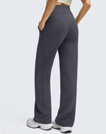 G4Free - Smoofit Wide Leg Drawstring Double Layer Waist Pants -GF25J590AA-S-GF25J591AA-S-GF25J592AA-S-GF25J590AB-M-GF25J591AB-M
